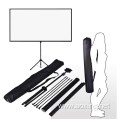 100" Matte White Portable Tripod Stand Projection Screen